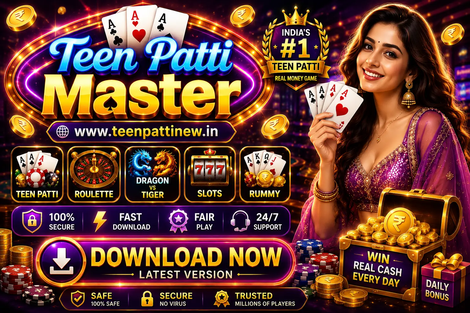 Teen Patti Master APK download latest version for Android with secure install and fast download