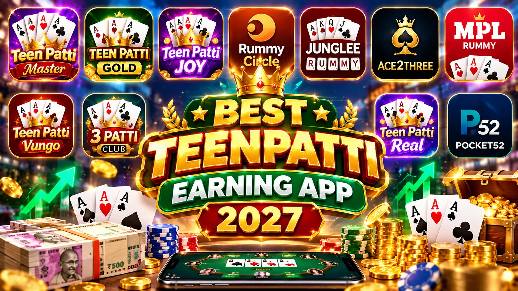 Best Teen Patti Earning App 2027 – Popular Teen Patti Apps